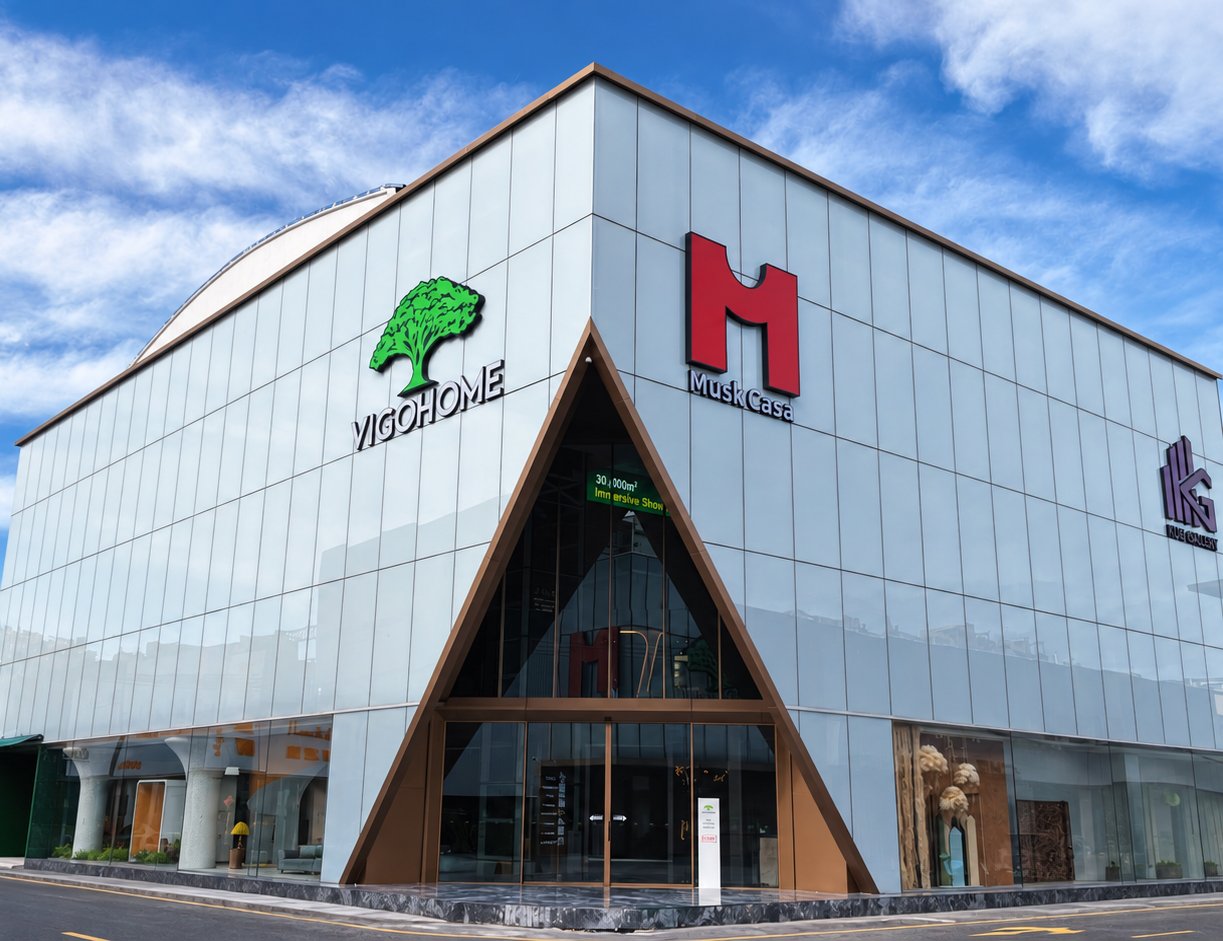 VIGOHOME Group building in Foshan, home to VIGOHOME, MUSK CASA and KUCI GALLERY
