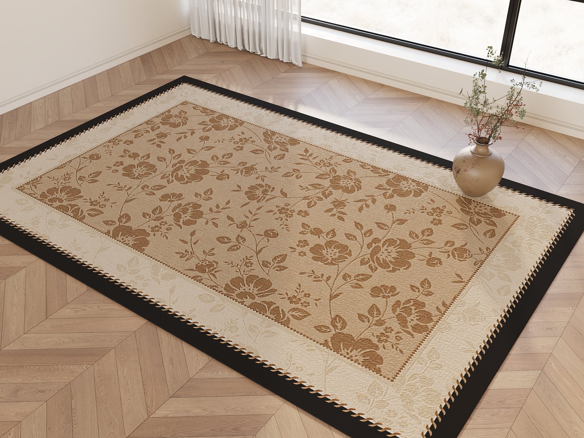 Curtain, carpet and fabric samples from VIGOHOME, Foshan, China