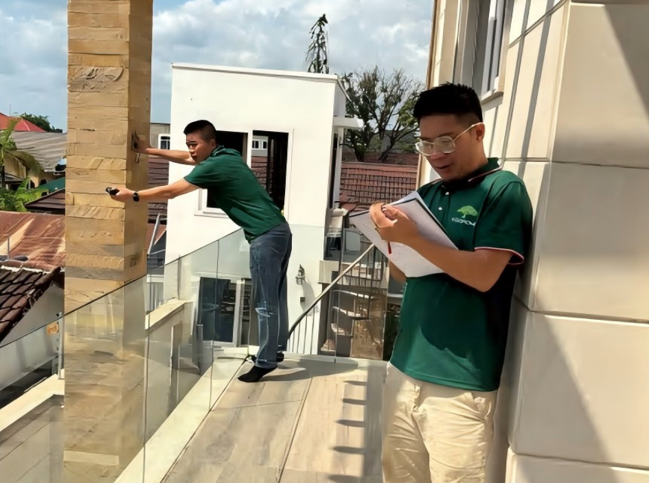 On-site measurement service — building material project supplied by VIGOHOME